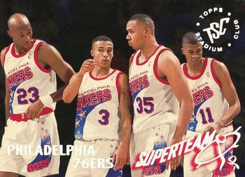 1994-95 Stadium Club - Super Teams #20 Philadelphia 76ers Front