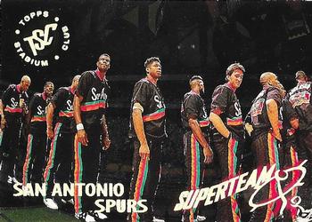 1994-95 Stadium Club - Super Teams #24 San Antonio Spurs Front