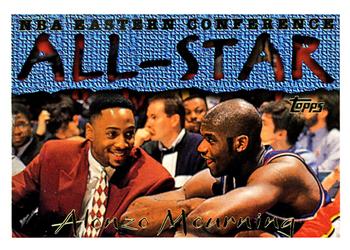 1994-95 Topps #8 Alonzo Mourning Front