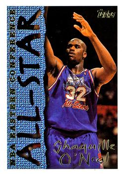 1994-95 Topps #13 Shaquille O'Neal Front