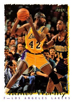 1994-95 Topps #64 James Worthy Front