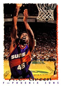 1994-95 Topps #169 A.C. Green Front