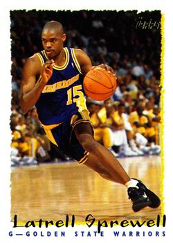 1994-95 Topps #239 Latrell Sprewell Front
