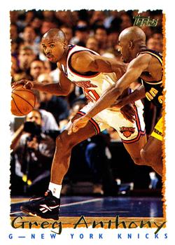 1994-95 Topps #264 Greg Anthony Front