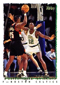 1994-95 Topps #290 Dominique Wilkins Front