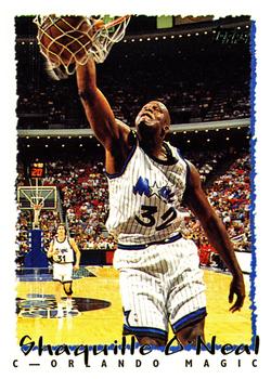 1994-95 Topps #299 Shaquille O'Neal Front