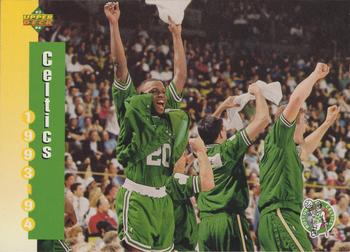 1994 Upper Deck McDonald's Teams (French) #2 Boston Celtics Front