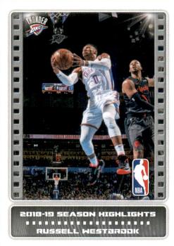 2019-20 Panini NBA Sticker and Card Collection #5 Russell Westbrook Front