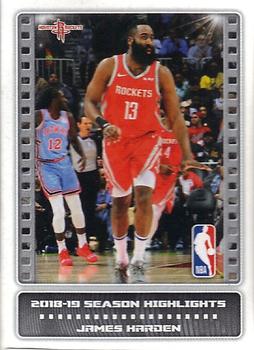 2019-20 Panini NBA Sticker and Card Collection #9 James Harden Front