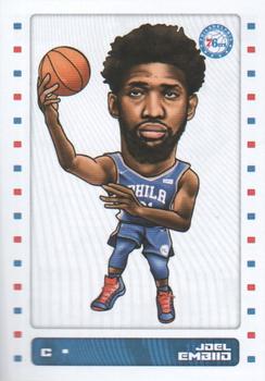2019-20 Panini NBA Sticker and Card Collection #256 Joel Embiid Front