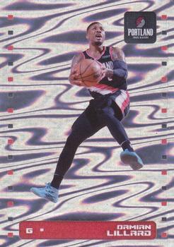 2019-20 Panini NBA Sticker and Card Collection #439 Damian Lillard Front