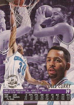1994-95 Ultra #19 Dell Curry Back