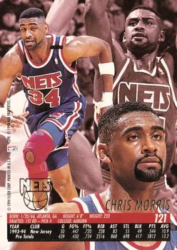 1994-95 Ultra #121 Chris Morris Back