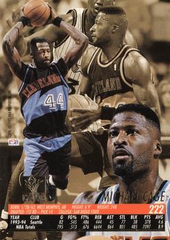 1994-95 Ultra #222 Michael Cage Back