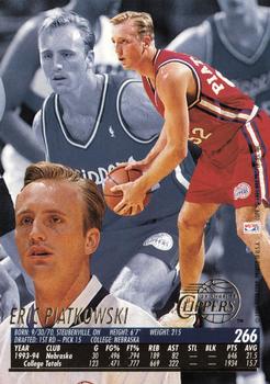 1994-95 Ultra #266 Eric Piatkowski Back