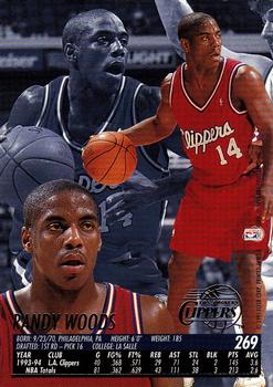 1994-95 Ultra #269 Randy Woods Back