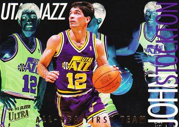 1994-95 Ultra - All-NBA #5 John Stockton Front