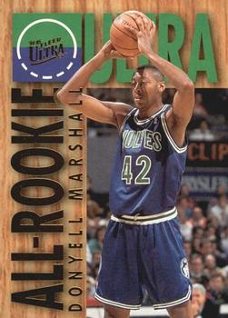 1994-95 Ultra - Ultra All-Rookie #6 Donyell Marshall Front