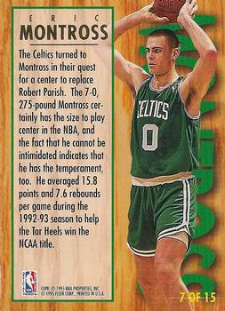 1994-95 Ultra - Ultra All-Rookie #7 Eric Montross Back