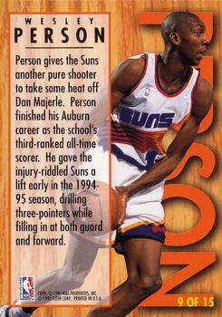 1994-95 Ultra - Ultra All-Rookie #9 Wesley Person Back