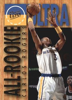 1994-95 Ultra - Ultra All-Rookie #12 Carlos Rogers Front