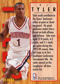 1994-95 Ultra - Ultra All-Rookie #14 B.J. Tyler Back