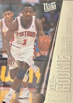 1994-95 Ultra - NBA All-Rookie #7 Lindsey Hunter Front