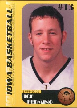 1999-00 Iowa Hawkeyes #NNO Joe Fermino Front