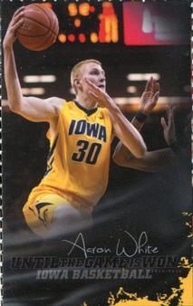 2014-15 Iowa Hawkeyes #NNO Aaron White Front