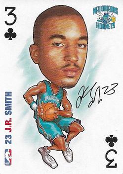 2006 All Pro Deal NBA Sports Playing Cards #3♣ J.R. Smith Front