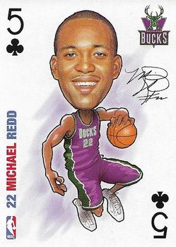 2006 All Pro Deal NBA Sports Playing Cards #5♣ Michael Redd Front