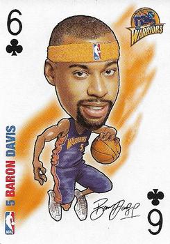 2006 All Pro Deal NBA Sports Playing Cards #6♣ Baron Davis Front
