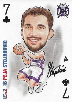 2006 All Pro Deal NBA Sports Playing Cards #7♣ Peja Stojakovic Front