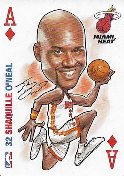 2006 All Pro Deal NBA Sports Playing Cards #A♦ Shaquille O'Neal Front