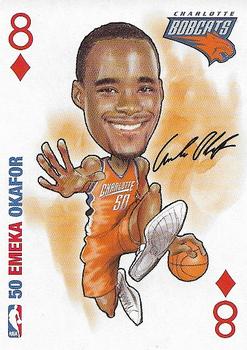 2006 All Pro Deal NBA Sports Playing Cards #8♦ Emeka Okafor Front