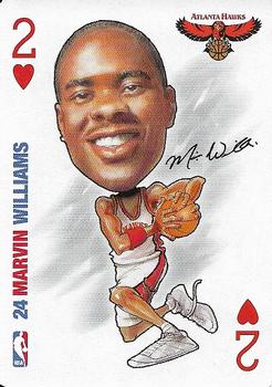 2006 All Pro Deal NBA Sports Playing Cards #2♥ Marvin Williams Front