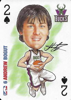 2006 All Pro Deal NBA Sports Playing Cards #2♠ Andrew Bogut Front