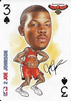 2006 All Pro Deal NBA Sports Playing Cards #3♠ Joe Johnson Front