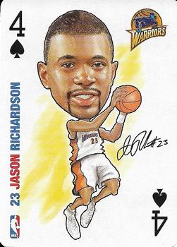 2006 All Pro Deal NBA Sports Playing Cards #4♠ Jason Richardson Front