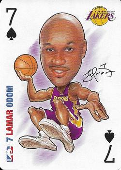 2006 All Pro Deal NBA Sports Playing Cards #7♠ Lamar Odom Front