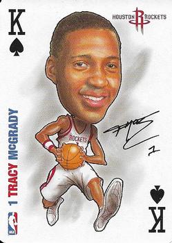 2006 All Pro Deal NBA Sports Playing Cards #K♠ Tracy McGrady Front