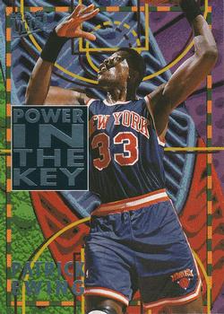 1994-95 Ultra - Power in the Key #2 Patrick Ewing Front