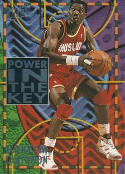 1994-95 Ultra - Power in the Key #6 Hakeem Olajuwon Front