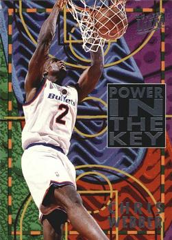 1994-95 Ultra - Power in the Key #9 Chris Webber Front