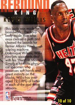 1994-95 Ultra - Rebound Kings #10 Kevin Willis Back