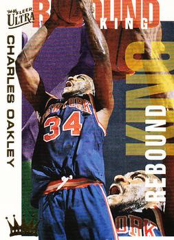 1994-95 Ultra - Rebound Kings #5 Charles Oakley Front
