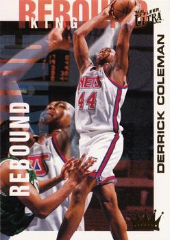 1994-95 Ultra - Rebound Kings #1 Derrick Coleman Front