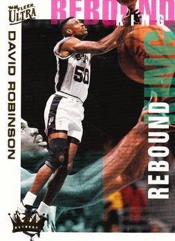 1994-95 Ultra - Rebound Kings #8 David Robinson Front