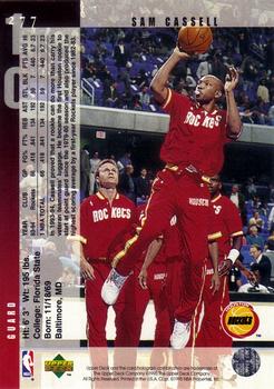 1994-95 Upper Deck #277 Sam Cassell Back