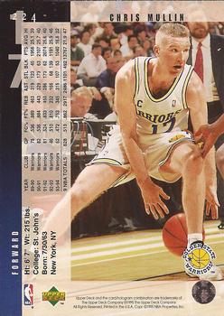 1994-95 Upper Deck #224 Chris Mullin Back